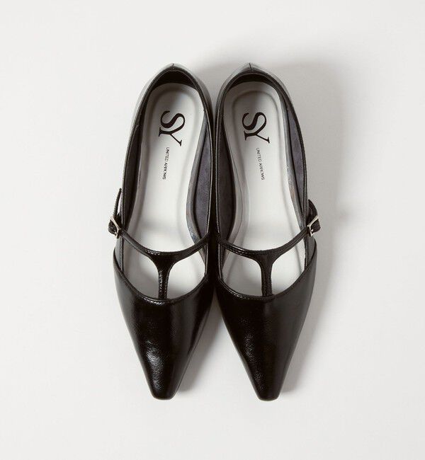 ODETTE E ODILE「＜SY＞ Tストラップ フラット15&uarr;」|パンプス|