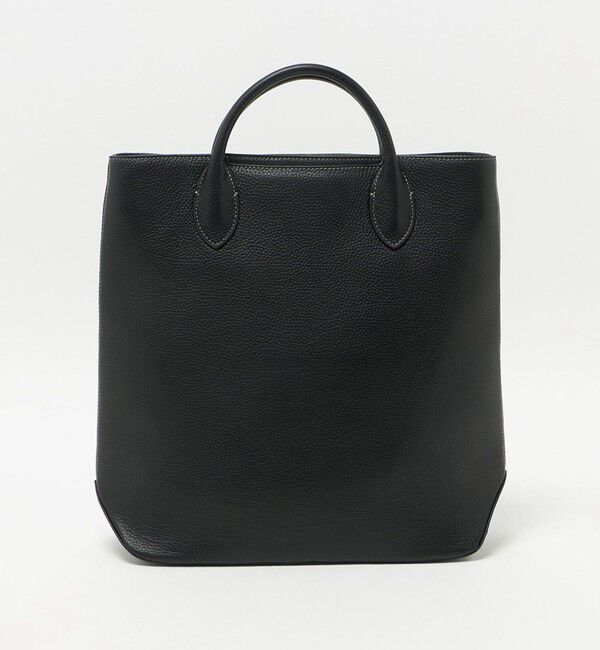 UNITED ARROWS「レザー ショルダートートバッグ」|トートバッグ|BLACK