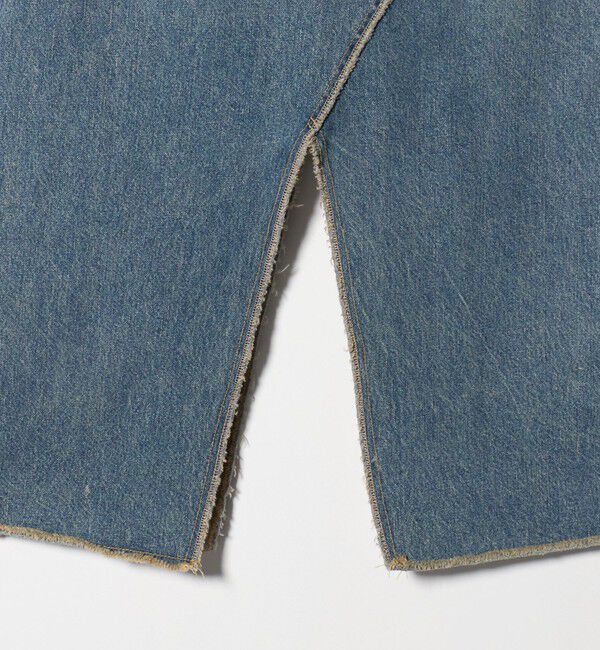 ASTRAET「＜ASTRAET＞13オンス デニム スリットスカート」|タイト|