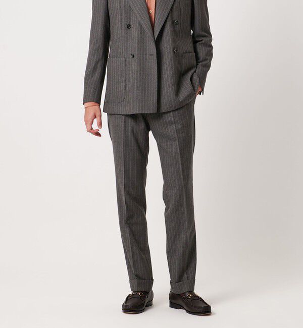 UNITED ARROWS「MARZOTTO/アムンゼン 1プリーツ パンツ R-MODEL」|スーツ|MOCA