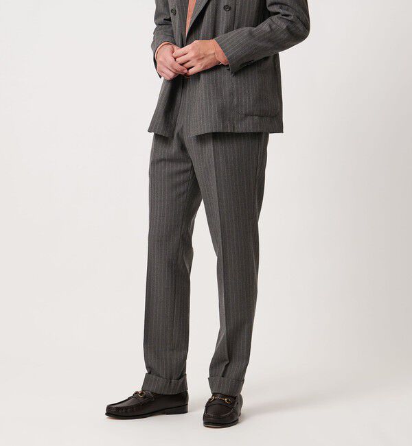 UNITED ARROWS「MARZOTTO/アムンゼン 1プリーツ パンツ R-MODEL」|スーツ|