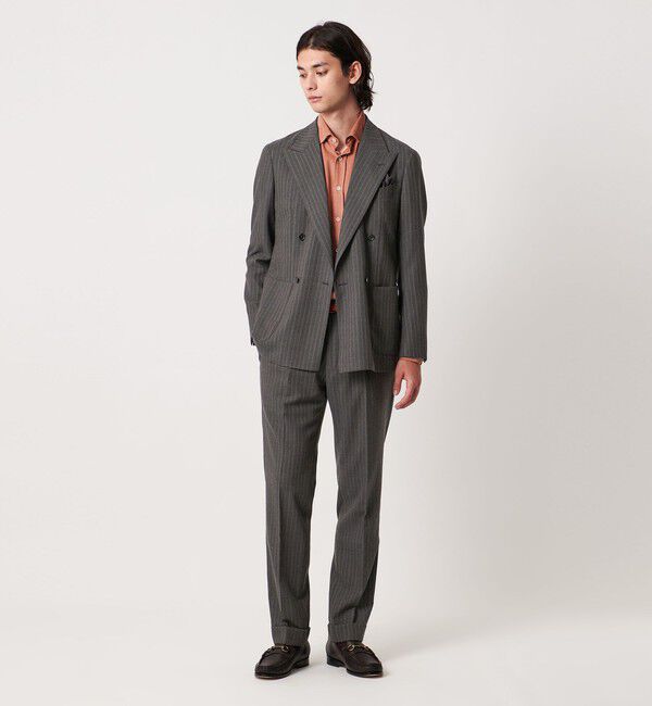 UNITED ARROWS「MARZOTTO/アムンゼン 1プリーツ パンツ R-MODEL」|スーツ|