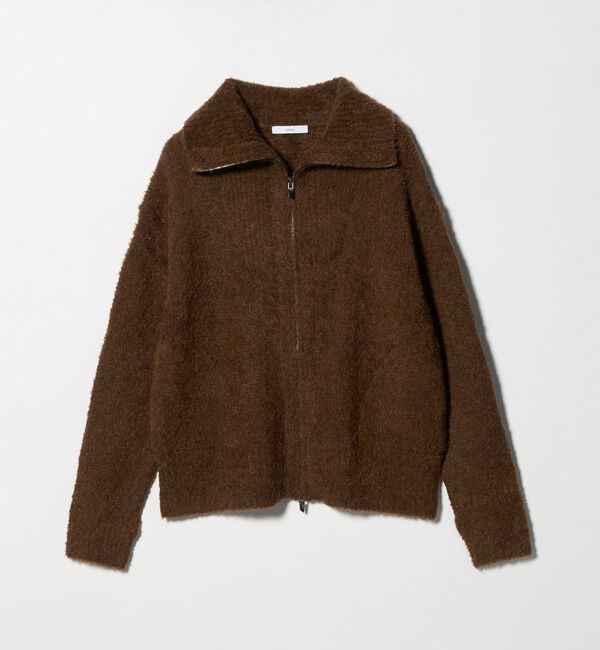 ASTRAET「＜ASTRAET＞ハイネック ジップカーディガン」|カーディガン|MD.BROWN