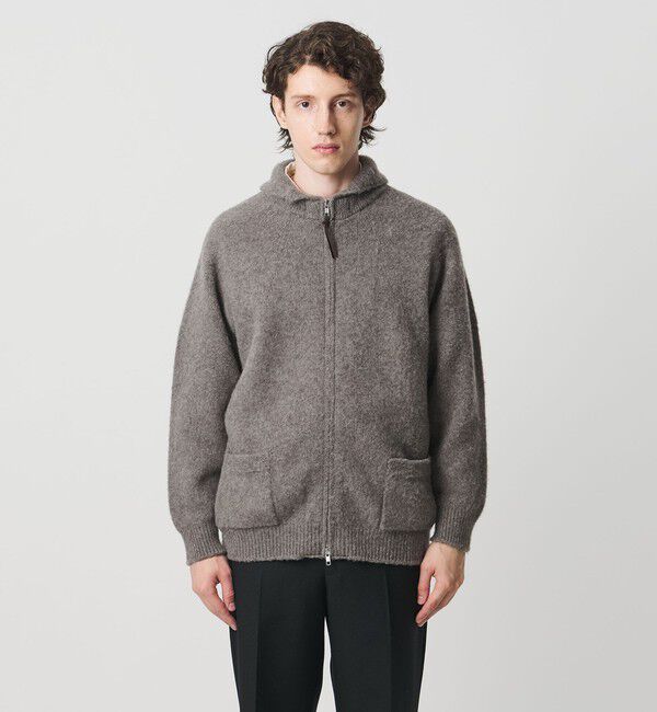 UNITED ARROWS「トッド＆ダンカン ブラッシュド カウチンニット」|カーディガン|