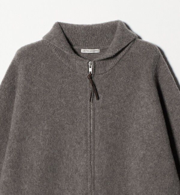 UNITED ARROWS「トッド＆ダンカン ブラッシュド カウチンニット」|カーディガン|