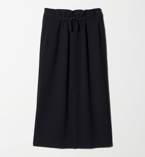 UNITED ARROWS「アセテートポリエステル ベイカースカート」|タイト|