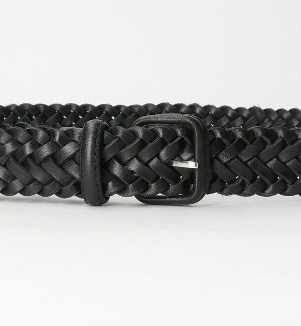 UNITED ARROWS green label relaxing「ANNONAY BOX CALF 30mm メッシュ ベルト」|ベルト|