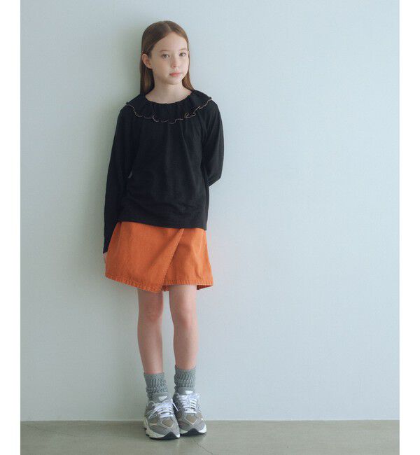 UNITED ARROWS green label relaxing「エリ付きトップス / キッズ  100cm-160cm」|Tシャツ・カットソー|