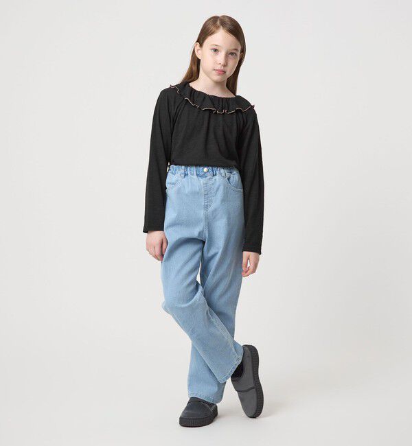 UNITED ARROWS green label relaxing「エリ付きトップス / キッズ  100cm-160cm」|Tシャツ・カットソー|