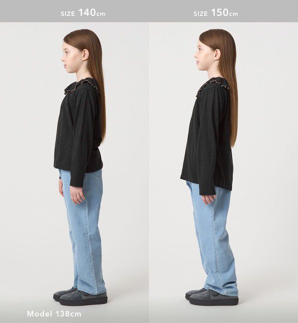 UNITED ARROWS green label relaxing「エリ付きトップス / キッズ  100cm-160cm」|Tシャツ・カットソー|