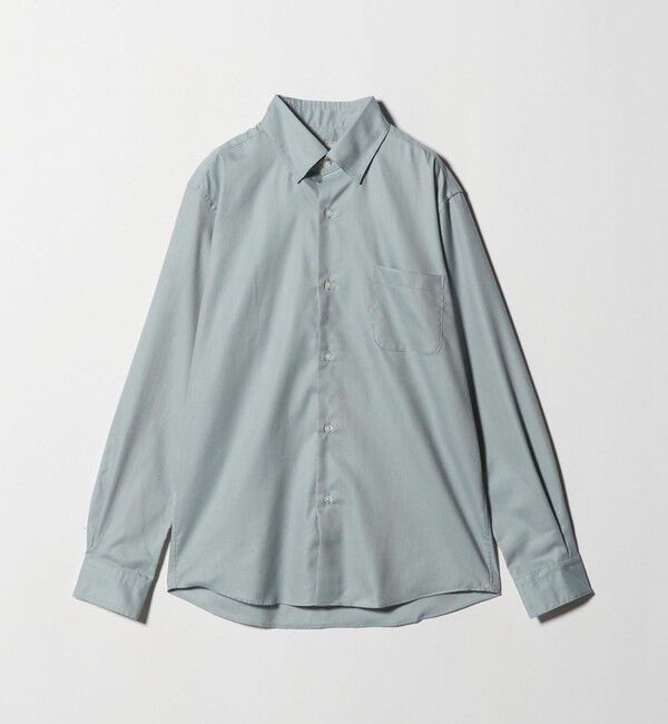 UNITED ARROWS green label relaxing「エブリット Cブラッシュド ヘリンボーン スナップ ボタンダウン シャツ -イージーアイロン・抗菌-」|シャツ・ブラウス|