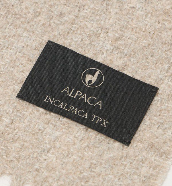 UNITED ARROWS green label relaxing「＜INCALPACA TPX＞ブークレ マフラー」|マフラー|