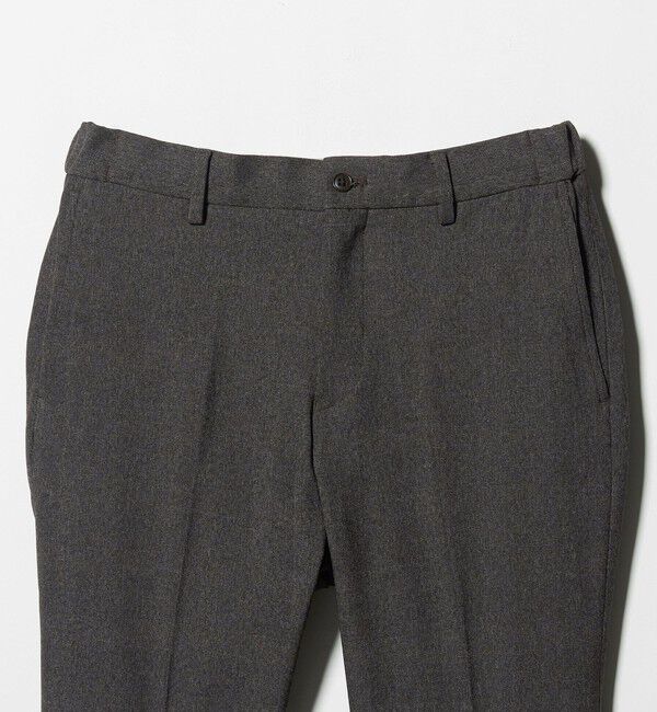 UNITED ARROWS green label relaxing「A+ ポリエステルツイード スタンダード イージー スラックス -ウォッシャブル・ストレッチ-」|スラックス|