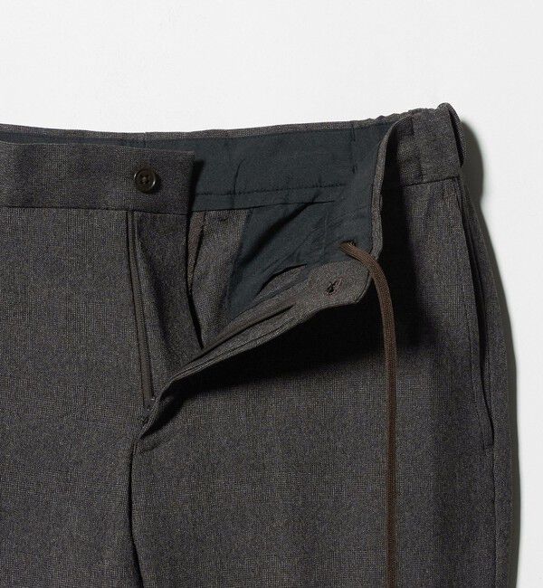 UNITED ARROWS green label relaxing「A+ ポリエステルツイード スタンダード イージー スラックス -ウォッシャブル・ストレッチ-」|スラックス|