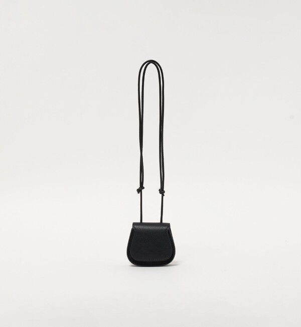 UNITED ARROWS green label relaxing「フラップ ポーチネックレス」|ネックレス|BLACK