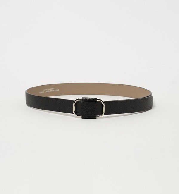 UNITED ARROWS green label relaxing「スクエアフレーム ベルト」|ベルト|SILVER