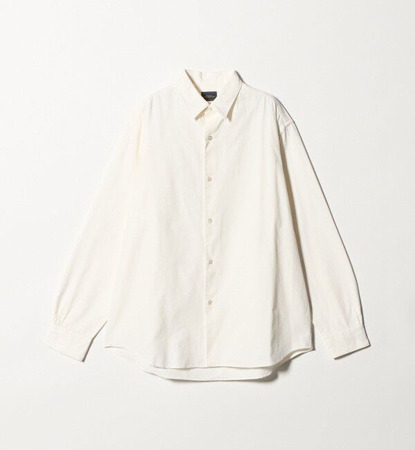 UNITED ARROWS green label relaxing「FINE BASIC スビン オックスフォード ジャストルーズ シャツ」|シャツ・ブラウス|WHITE