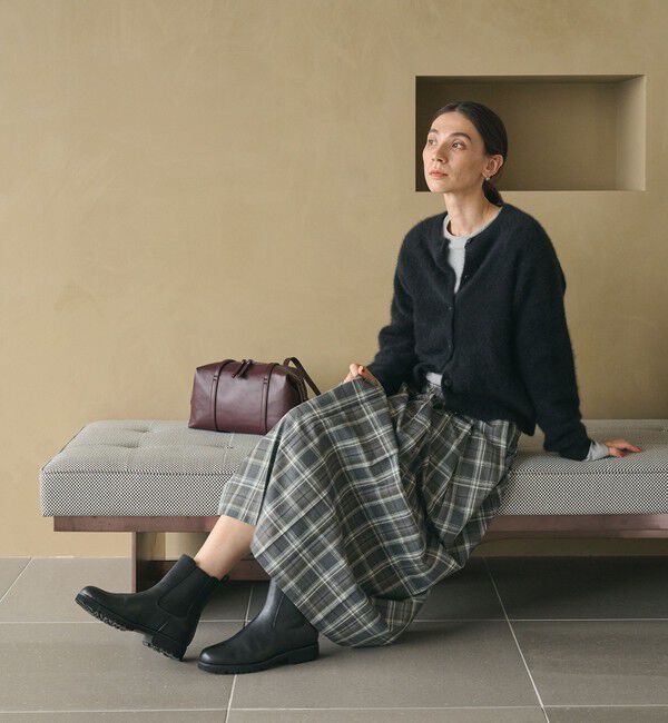 BEAUTY&YOUTH UNITED ARROWS「レザー サイドゴアブーツ」|ショートブーツ|