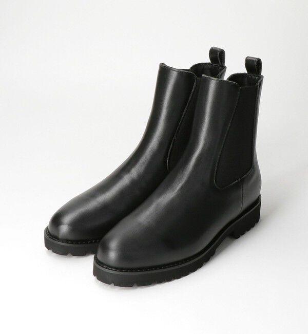 BEAUTY&YOUTH UNITED ARROWS「レザー サイドゴアブーツ」|ショートブーツ|