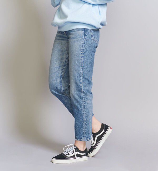 California General Store「<CGS.> オーガニック デニム ウォッシュド 5ポケットパンツ」|チノ|