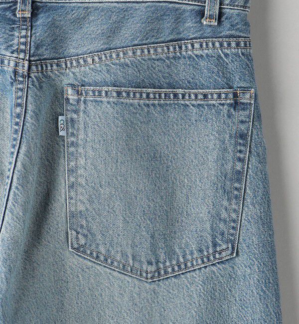 California General Store「<CGS.> オーガニック デニム ウォッシュド 5ポケットパンツ」|チノ|