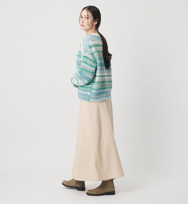 BEAUTY&YOUTH UNITED ARROWS「毛ポリエステル フランネル プレスフレアスカート」|フレア|