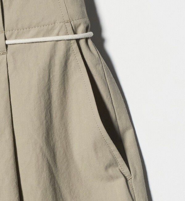 BEAUTY&YOUTH UNITED ARROWS「コットン タック ストリング ハーフパンツ」|その他|