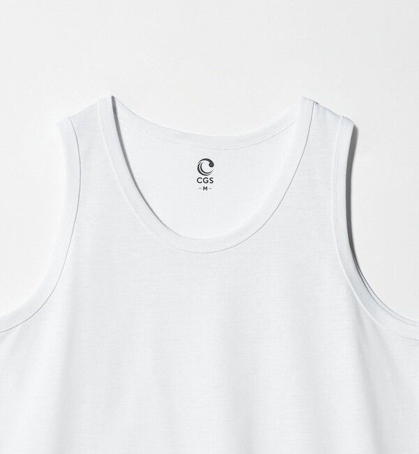 California General Store「＜CGS.＞リサイクル ポリエステル LUCK タンクトップ 吸水速乾 UV軽減」|タンクトップ|