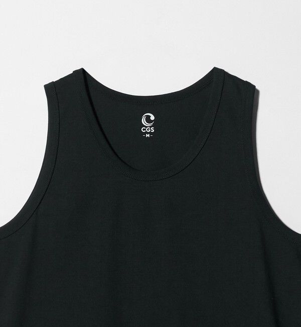 California General Store「＜CGS.＞リサイクル ポリエステル LUCK タンクトップ 吸水速乾 UV軽減」|タンクトップ|