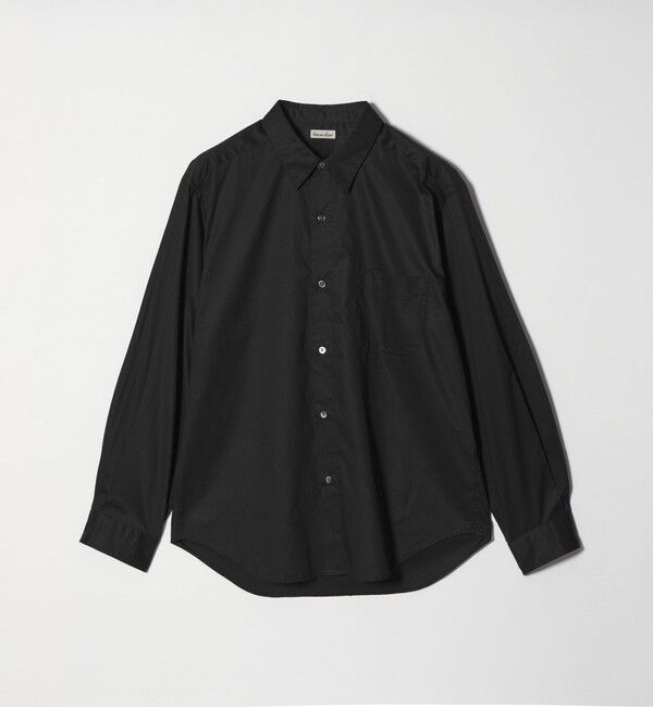 STEVEN ALAN「＜Steven Alan＞ 80 コンパクトヤーン ツイル レギュラーカラー シャツ NARROW」|シャツ・ブラウス|NAVY