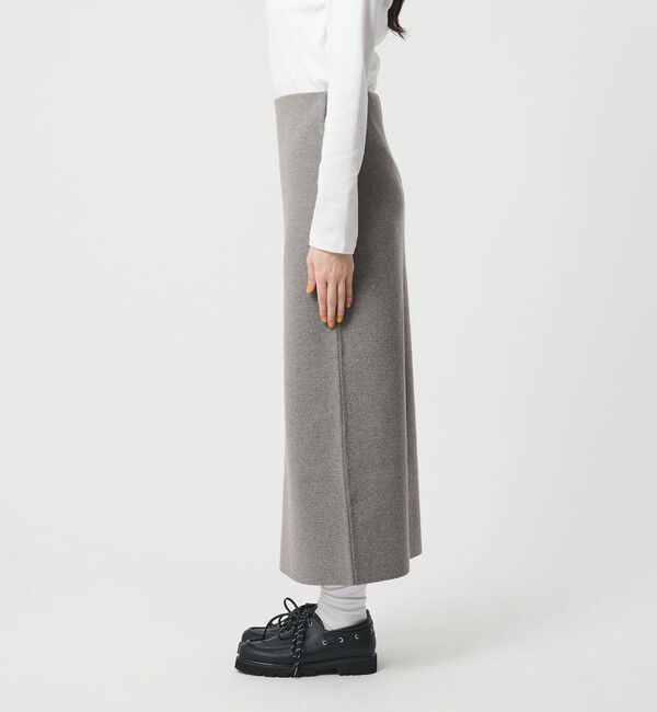 BEAUTY&YOUTH UNITED ARROWS「【WEB限定 Wardrobe DAILY MINIMAL】ミラノリブ ニットスカート ウォッシャブル」|スカート|