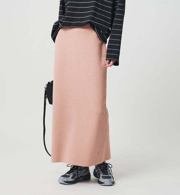 BEAUTY&YOUTH UNITED ARROWS「【WEB限定 Wardrobe DAILY MINIMAL】ミラノリブ ニットスカート ウォッシャブル」|スカート|