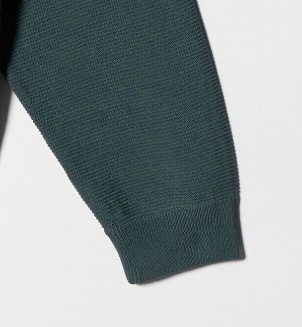 BEAUTY&YOUTH UNITED ARROWS「パール ステッチ フォルム クルーネック ニット ウォシャブル」|ニット・セーター|