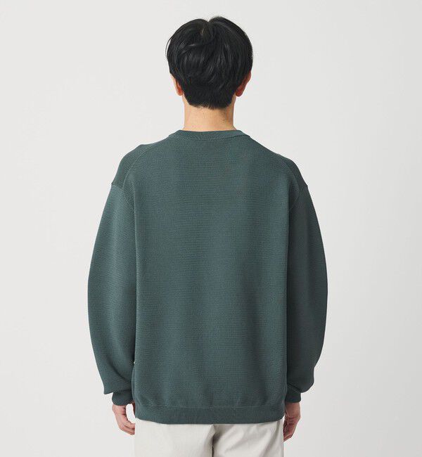 BEAUTY&YOUTH UNITED ARROWS「パール ステッチ フォルム クルーネック ニット ウォシャブル」|ニット・セーター|