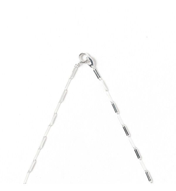 Ray BEAMS 「シルバー ロング ペタル ネックレス」|その他|