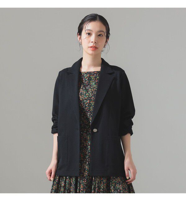 Demi-Luxe BEAMS 「テーラード カノコ ジャケット」|ダッフルコート|