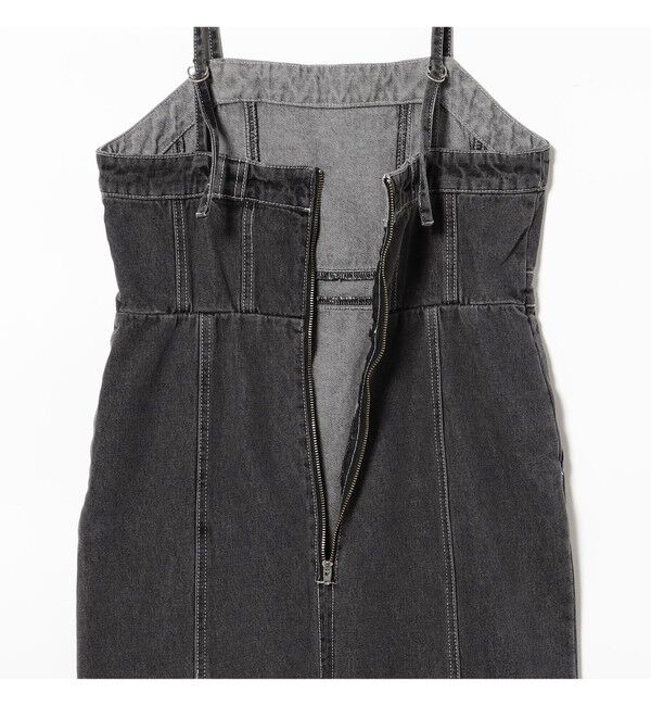 Ray BEAMS 「デニム タイト キャミ ワンピース」|ワンピース|