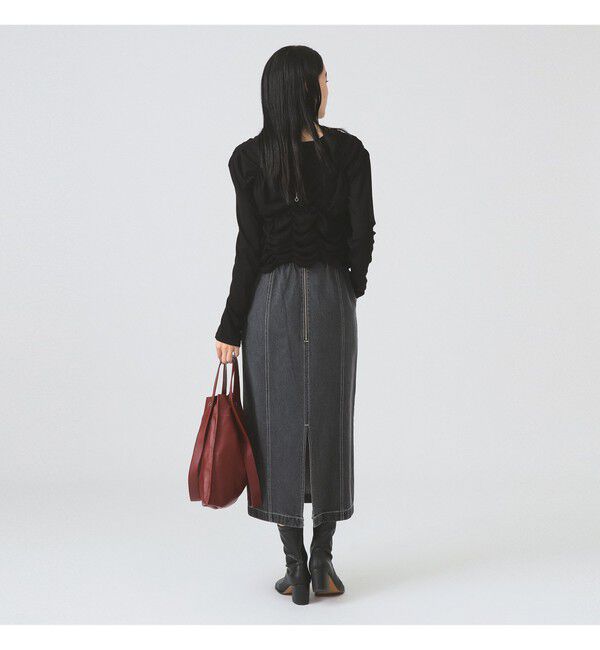 Ray BEAMS 「デニム タイト キャミ ワンピース」|ワンピース|