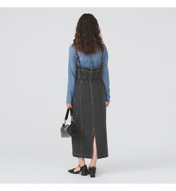 Ray BEAMS 「デニム タイト キャミ ワンピース」|ワンピース|