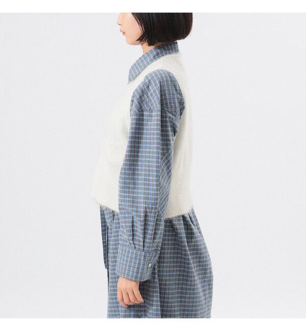 BEAMSBOY「チャイナ ボタン ベスト」|ベスト・ジレ|