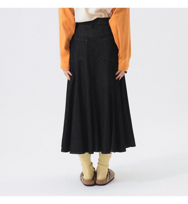 BEAMSBOY「デニム フレア スカート」|スカート|
