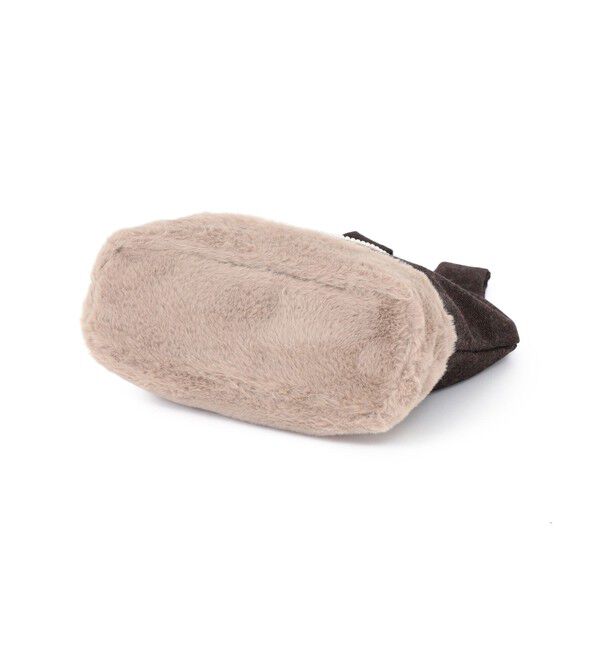 Ray BEAMS 「ECODECO / ツイード ファー バッグ」|トートバッグ|