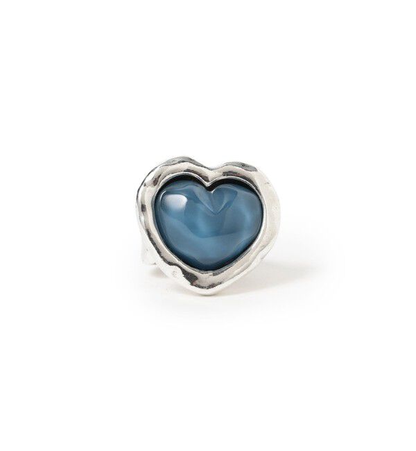 Ray BEAMS 「Otro Accesorio / ウェイヴィー ハート リング」|その他|BLUE