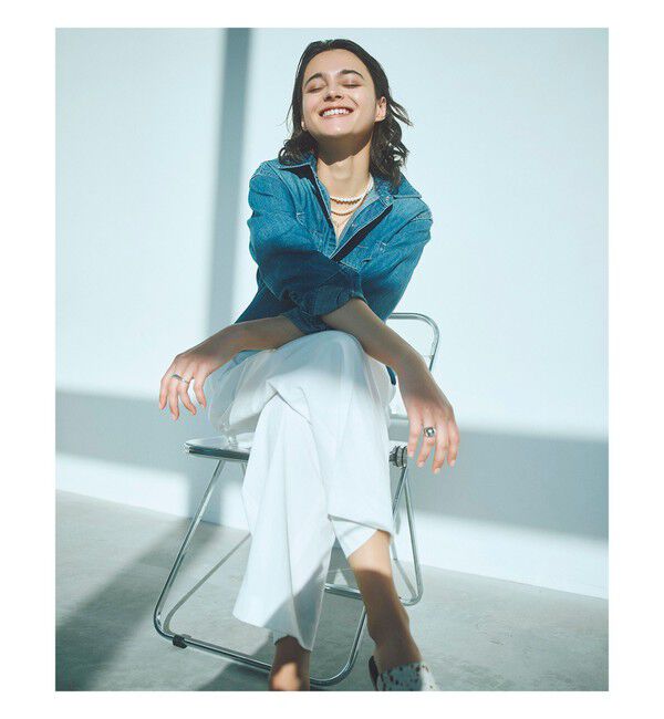 Demi-Luxe BEAMS 「AK+1 / 8オンス ウォッシュド シャツ」|シャツ・ブラウス|