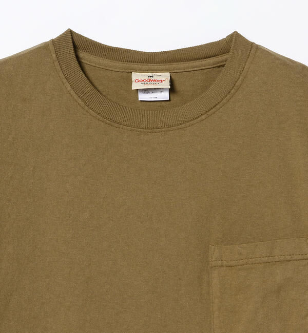 BEAMS「Goodwear / ポケット ロング スリーブ Tシャツ」|Tシャツ・カットソー|