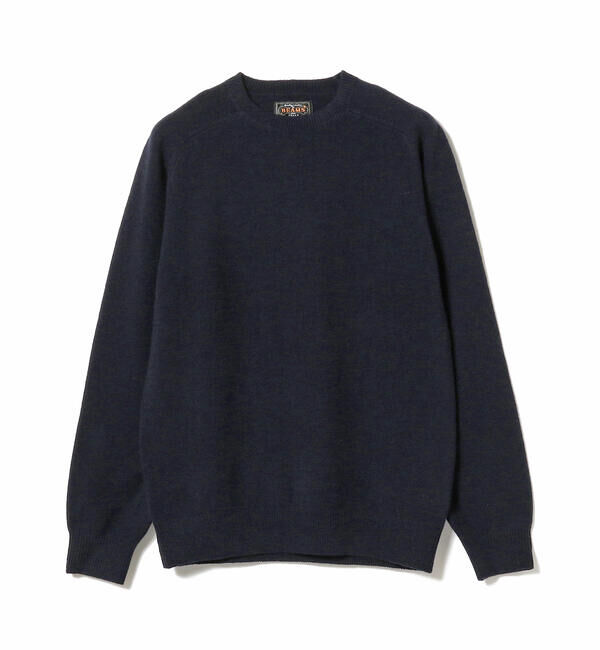 BEAMS PLUS「BEAMS PLUS / 9ゲージ クルーネックニット」|ニット・セーター|