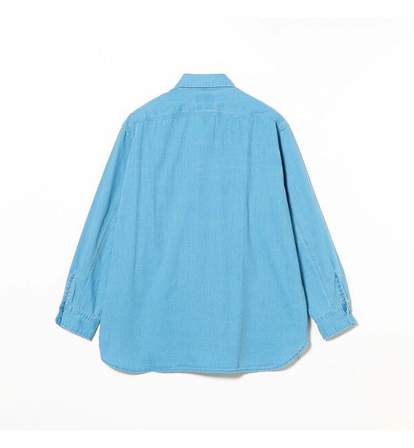 BEAMS PLUS「WORK Light Denim Pigment Coating」|シャツ・ブラウス|