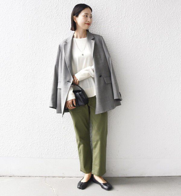 SHIPS for women「【WEB限定】ストレッチ ベーシック ベイカー パンツ」|その他|