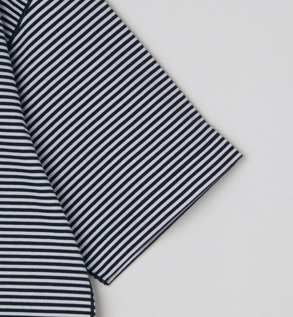 SHIPS「SHIPS: クルーネック ハイゲージ ダンボールニットTシャツ ライト」|Tシャツ・カットソー|