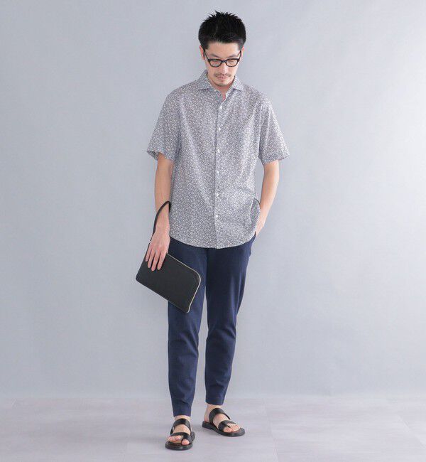 SHIPS「SHIPS: スマート レザー クラッチバッグ」|クラッチバッグ|